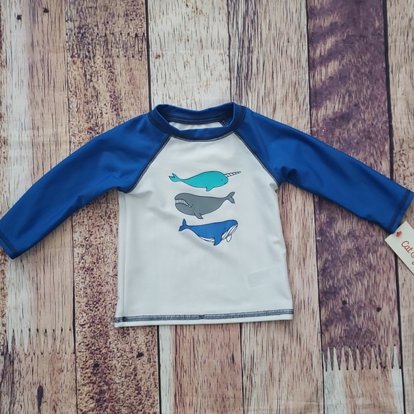 Cat & Jack Other - 🎉HP🎉🆕️Whale's  Rash Guard🆕️